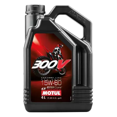 MOTUL motorový olej 300V 4T FL OFF ROAD 15W60 4L (syntetický) (MOTUL motorový olej 300V 4T FL OF