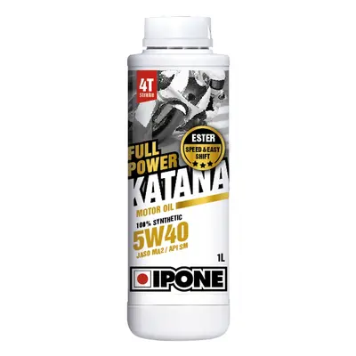 IPONE FULL POWER KATANA 5W40 motorový olej 100% syntetic 1L (ESTER, MA2) doporučené do BMW (AKC)