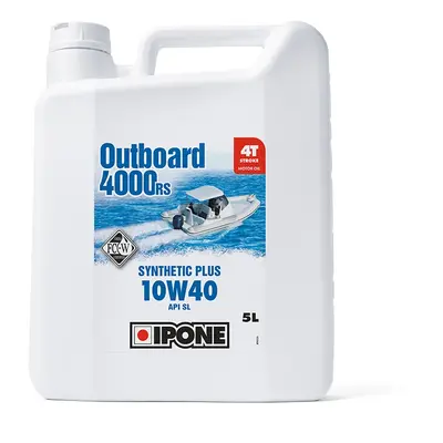 IPONE OUTBOARD 4000 RS 10W40 4T motorový olej polosyntetic 5L přívěsné motory (AKC) (4) - prodej