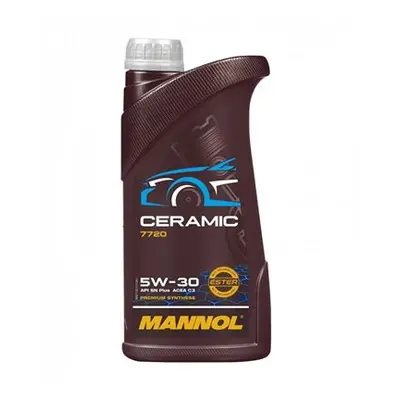 MANNOL motorový olej automobilový 5W30 keramické C3 1L (7720) (MANNOL motorový olej automobilový