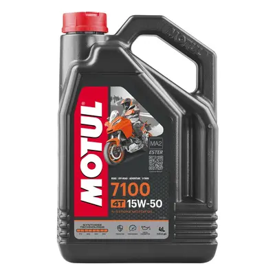 MOTUL motorový olej 7100 4T 15W50 4L (MOTUL motorový olej 7100 4T 15W50 4L)