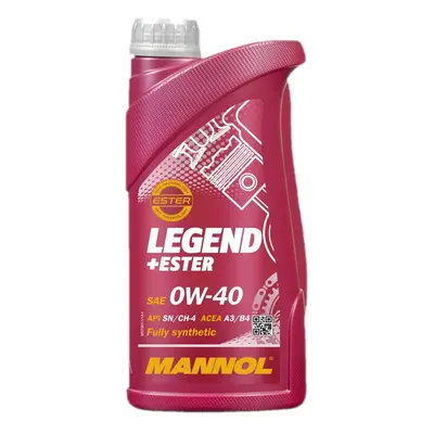 MANNOL motorový olej automobilový 0W40 LEGEND+ESTER 1 LITR (7901) (syntetický) (MANNOL motorový 