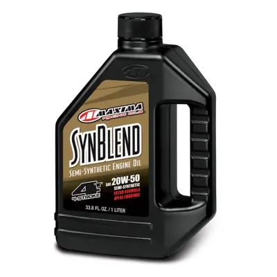 MAXIMA závodní OILS motorový olej polosyntetický SYN BLEND ESTER 20W50 1 LITR (12) (AKC) (MAXIMA