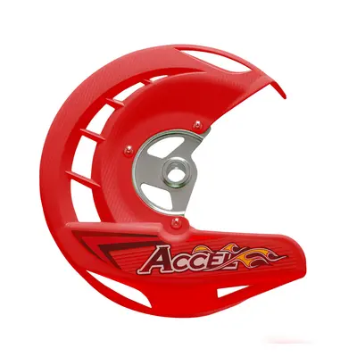 Kryt brzdového kotouče přední ACCEL FDG-01RD (ACCEL kryt brzdového kotouče přední HONDA CRF 250/