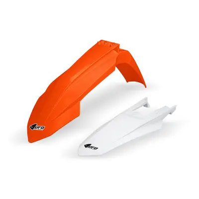 UFO sada blatníků KTM SX/SXF(SX-F) 125/250/300/350/450F 2023 barva bílá/oranžová (KT05009127, KT