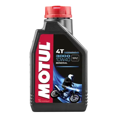 MOTUL motorový olej 3000 4T 10W40 1L (minerální) (MOTUL motorový olej 3000 4T 10W40 1L (mineráln