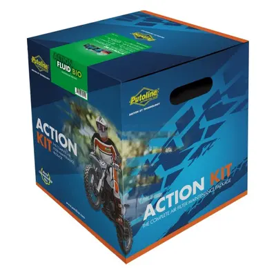 PUTOLINE sada kapalin (olejů) pro čištění / mytí / namáčení vzduchových filtrů ACTION KIT biodeg