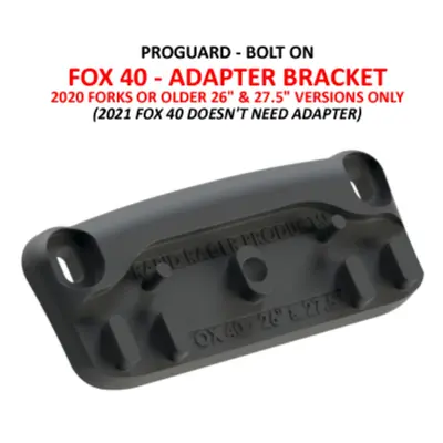 RAPID RACER PRODUCT RRP adaptér do tlumiče FOX (rok 2020 i starší) do blatníku PROGUARD BOLT ON 