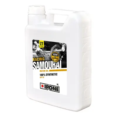 IPONE SAMOURAI závodní 2T směsný olej 100% syntetic 4L ESTER (AKC) (6) (IPONE SAMOURAI závodní 2