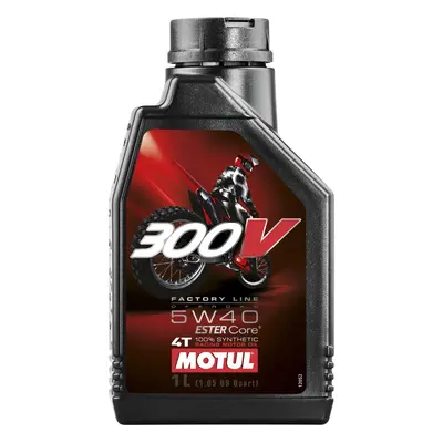 MOTUL motorový olej 300V 4T FL OFF ROAD 5W40 1L (syntetický) (MOTUL motorový olej 300V 4T FL OFF