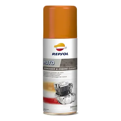 REPSOL čistič motoru MOTO DEGREASER AND ENGINE CLEANER 300ML (12) (REPSOL čistič motoru MOTO DEG