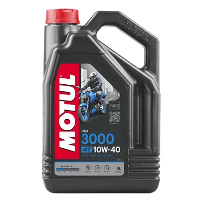 MOTUL motorový olej 3000 4T 10W40 4L (minerální) (MOTUL motorový olej 3000 4T 10W40 4L (mineráln