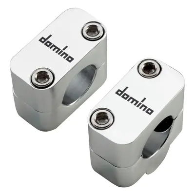 DoMINO upevnění/redukce/zvýšení řidítek s 22mm na 28mm, výška 20mm barva stříbrná (DoMINO upevně