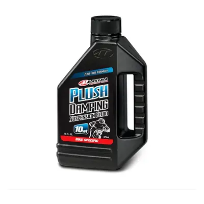 MAXIMA závodní OILS olej do tlumičů cyklistických PLUSH DAMPING SUSPENSION FLUID 10 WT 473 ML (1