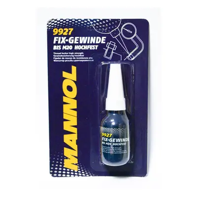 MANNOL FIX-GEWINDE HOCHFEST - lepidlo na šrouby, červená silný 10ML (9927) (144) (MANNOL FIX-GEW