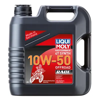 LIQUI MOLY motorový olej MOTORBIKE 4T syntetický 10W50 OFFROAD RACE 4L (4) + kalendář 2025 (LIQU