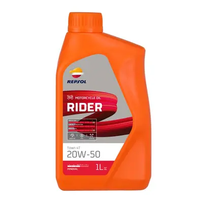 REPSOL motorový olej 4T RIDER 20W50 1L MA2 minerální (12) - nahrazuje RP165Q51 (REPSOL motorový 