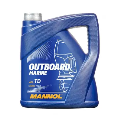 MANNOL směsný olej 2T OUTBOARD MARINE TC-W3 API TD 4L (7207) (4) (MANNOL směsný olej 2T OUTBOARD