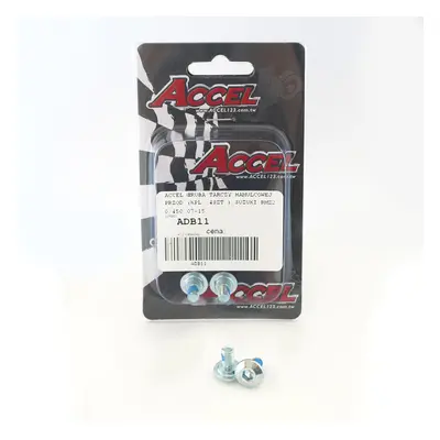 ACCEL šrouby brzdového kotouče přední (komplet 4kusů-M6) SUZUKI RMZ 250/450 07-16 (ACCEL šrouby 