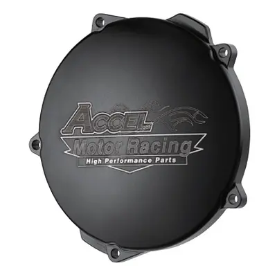 ACCEL kryt spojky hliníková (s těsněním) KTM SXF 450 07-12 barva černá - (ACCEL kryt spojky hlin