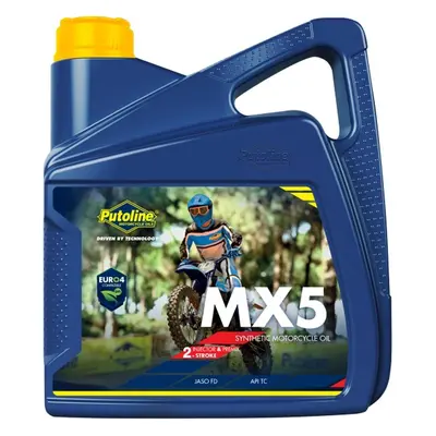 PUTOLINE 2T směsný olej 100% syntetic MX 5 4L (AKC) (PUTOLINE 2T směsný olej 100% syntetic MX 5 