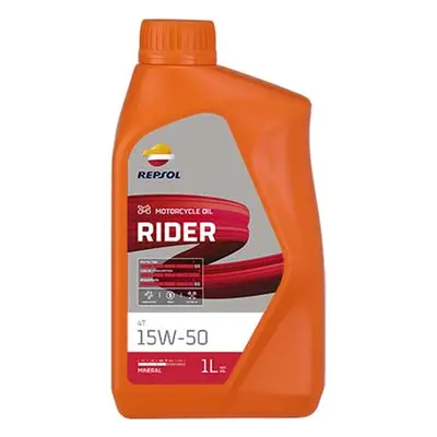 REPSOL motorový olej 4T RIDER 15W50 1L MA2 minerální (12) - nahrazuje RP165M51 (REPSOL motorový 