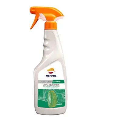 REPSOL čistič a konzervační prostředek na pneumatiky TIRE CLEANER sprej 500ML (6) (REPSOL čistič