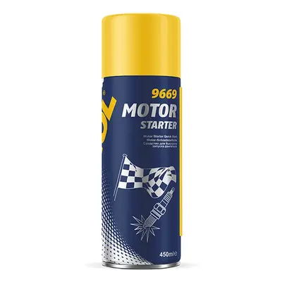 MANNOL MOTO startér (samočinný startér - usnadňuje startování motoru) sprej 450ML (9669) (12) (M