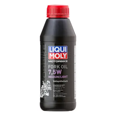 LIQUI MOLY olej do teleskopů/ tlumičů/zavěšení MOTORBIKE FORK OIL 7,5W MEDIUM/LIGHT 0,5L (6) (LI