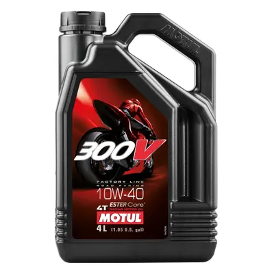 MOTUL motorový olej 300V 4T FL ROAD závodní 10W40 4L (syntetický) (MOTUL motorový olej 300V 4T F