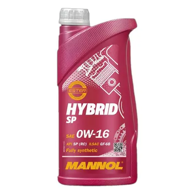 MANNOL motorový olej automobilový 0W16 HYBRID 1 LITR (7920) (syntetický) (MANNOL motorový olej a