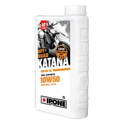 IPONE KATANA OFF ROAD 10W50 motorový olej 100% syntetic 2L (ESTER, MA2) (AKC) (8) (IPONE KATANA 