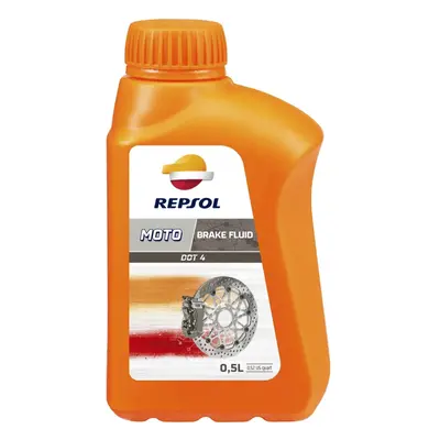 REPSOL brzdová kapalina MOTO doT 4 BRAKE FLUID 500ML (nahrazuje RP713A56) (24) (REPSOL brzdová k