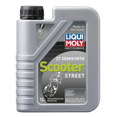 LIQUI MOLY motorový olej MOTORBIKE 2T polosyntetický SCOOTER 1L (6) (LIQUI MOLY motorový olej MO