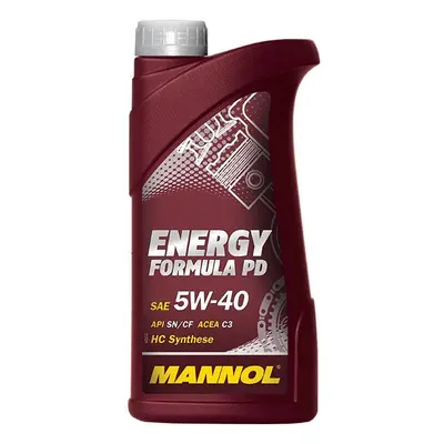 MANNOL motorový olej automobilový 5W40 ENERGY FORMULA PD 1 LITR (7913) (syntetický) (MANNOL moto