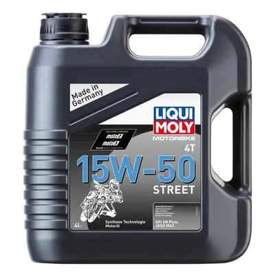 LIQUI MOLY motorový olej MOTORBIKE 4T 15W50 STREET 4L (4) (LIQUI MOLY motorový olej MOTORBIKE 4T