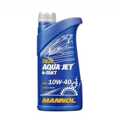 MANNOL motorový olej 4T AQUA JET 10W40 1L (JASO MA/API SL) (7820) (20) (MANNOL motorový olej 4T 