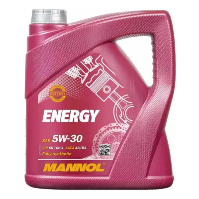 MANNOL motorový olej automobilový 5W30 ENERGY 4 litry (7511) (syntetický) (MANNOL motorový olej 