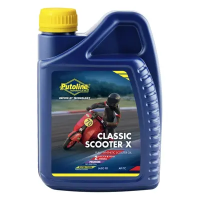 PUTOLINE 2T směsný olej CLASSIC SCOOTER X 1L (AKC) (PUTOLINE 2T směsný olej CLASSIC SCOOTER X 1L