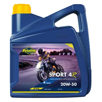 PUTOLINE motorový olej 4T sport 4R 20W50 4L (AKC) (PUTOLINE motorový olej 4T sport 4R 20W50 4L (