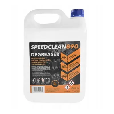 SPEEDCLEAN 890 DEGREASER tekutina do mytí pohonu motocyklovéGO i GO, motoru i dílů mazivooválnýC