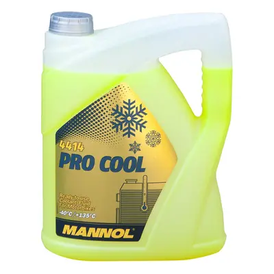 MANNOL chladící kapalina PRO COOL 5L motocyklový (-40ST.C/+135ST.C) připraveno k použití (240) (