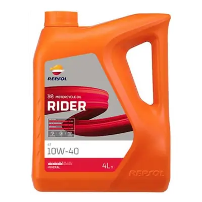 REPSOL motorový olej RIDER 4T 10W40 4L MA2 minerální (5) nahrazuje RP165N54 (REPSOL motorový ole