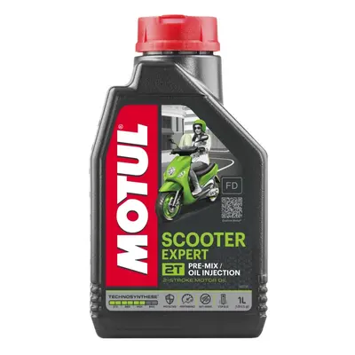 MOTUL motorový olej SCOOTER EXPERT 2T 1L (polosyntetický) (MOTUL motorový olej SCOOTER EXPERT 2T