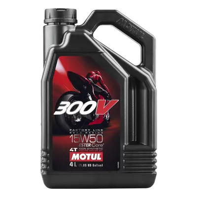 MOTUL motorový olej 300V 4T FL ROAD závodní 15W50 4L (syntetický) (MOTUL motorový olej 300V 4T F