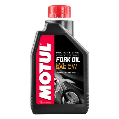 MOTUL olej do teleskopů / tlumičů / zavěšení FORK OIL FACTORY LINE 5W LIGHT 1L (MOTUL olej do te