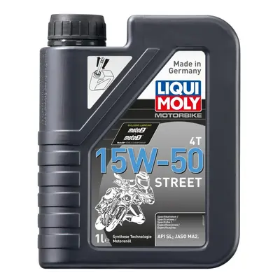 LIQUI MOLY motorový olej MOTORBIKE 4T 15W50 STREET 1L (6) (LIQUI MOLY motorový olej MOTORBIKE 4T