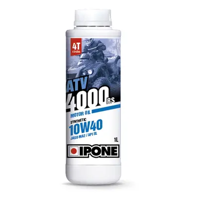 IPONE ATV 4000 RS 10W40 motorový olej polosyntetické 1L (AKC) (15) (IPONE ATV 4000 RS 10W40 moto