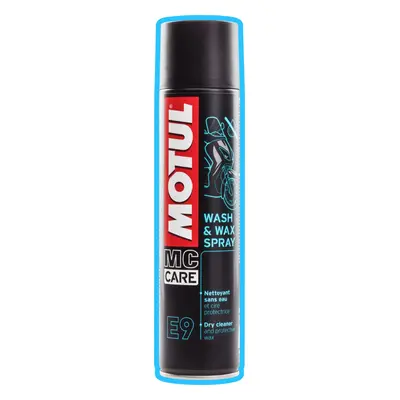 MOTUL E9 WASH WAX sprej 400ML (čištění a ochrana laku) (MOTUL E9 WASH WAX sprej 400ML (čištění a