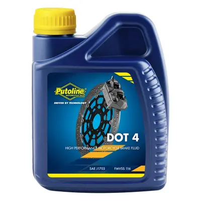 PUTOLINE brzdová kapalina doT 4 BRAKE FLUID 500ML (PUTOLINE brzdová kapalina doT 4 BRAKE FLUID 5